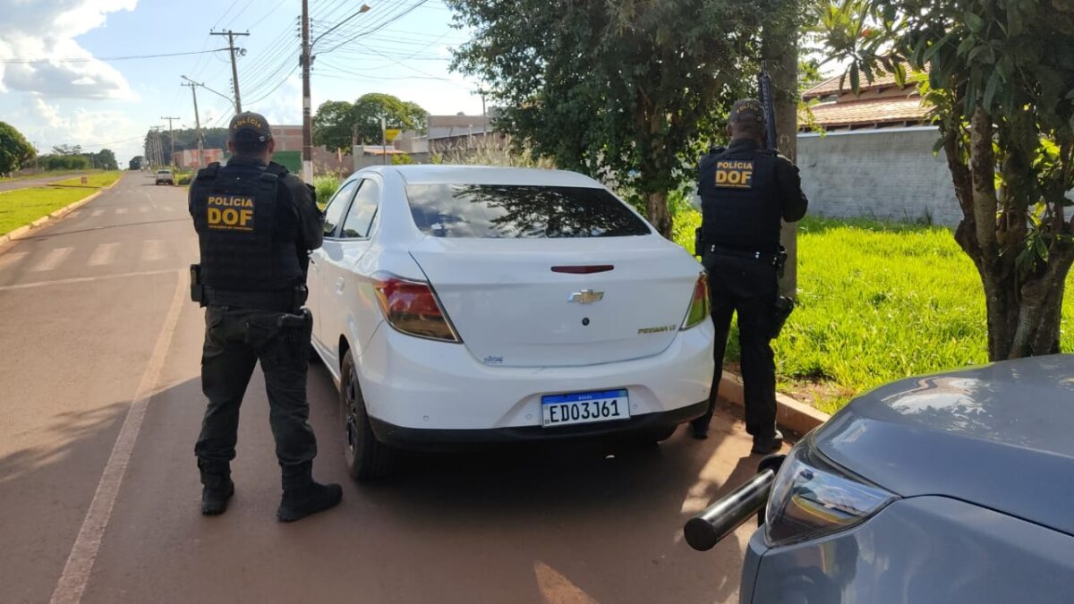 Veículo que seguia com maconha para Dourados é apreendido pelo DOF