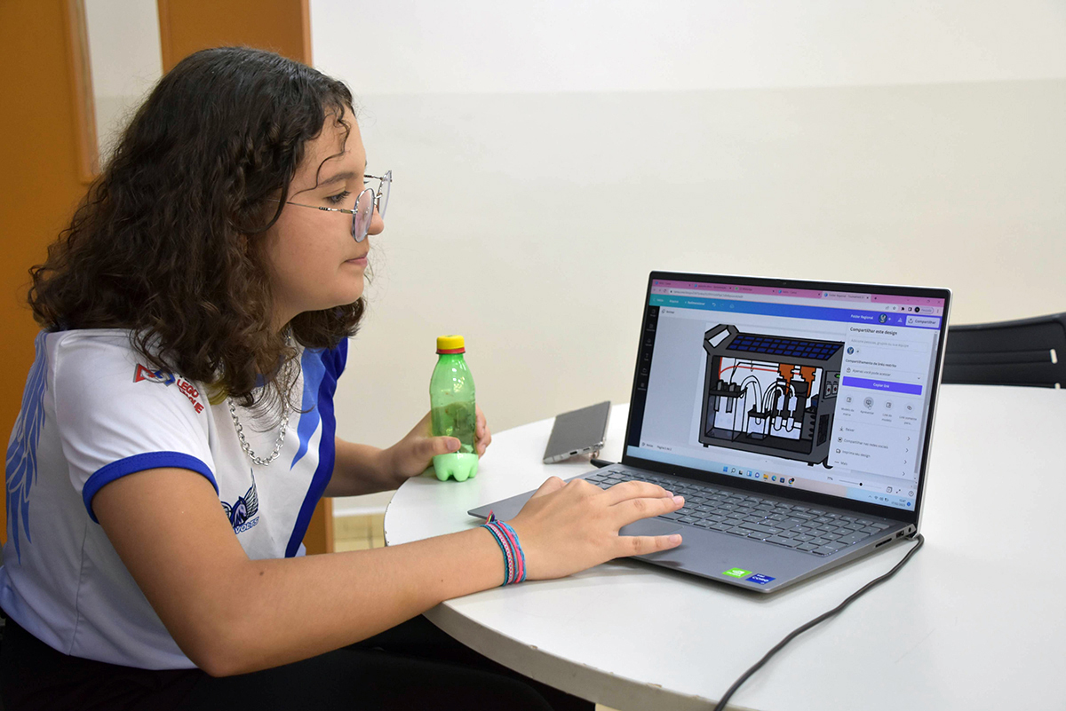 Alunos da Escola Sesi criam projetos sobre energia limpa e consumo consciente