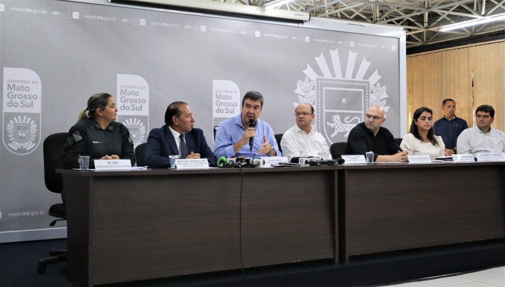 Governo terá reforço na ronda policial, ampliação do monitoramento e botão de pânico nas escolas em MS