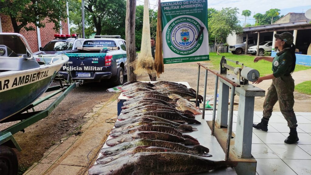 Para coibir pesca predatória, PMA deflagra Operação Semana Santa em MS Para coibir pesca predatória, PMA deflagra Operação Semana Santa em MS