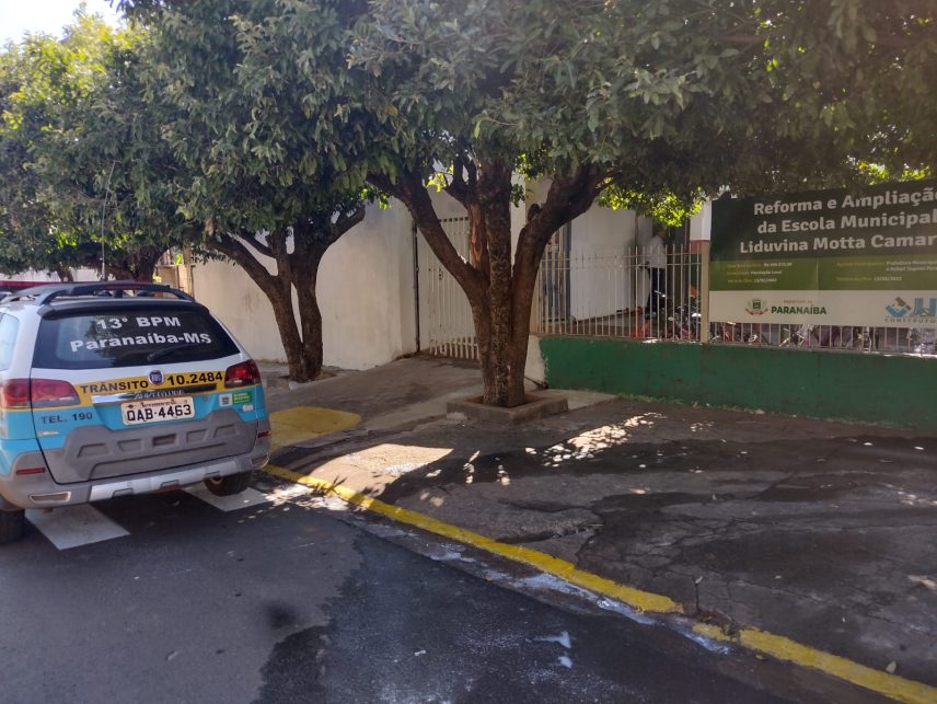 Polícia Militar intensifica policiamento em escolas de Paranaíba