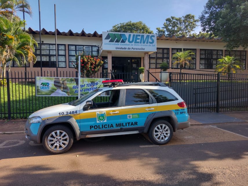 Polícia Militar intensifica policiamento em escolas de Paranaíba