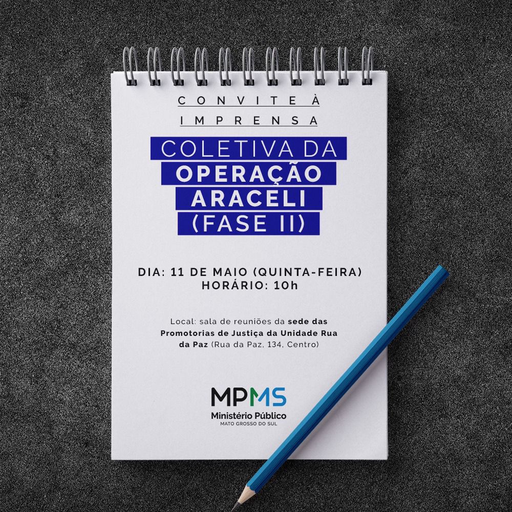 MPMS e PM deflagram em Campo Grande a segunda fase da operação “Araceli” MPMS e PM deflagram em Campo Grande a segunda fase da operação “Araceli”