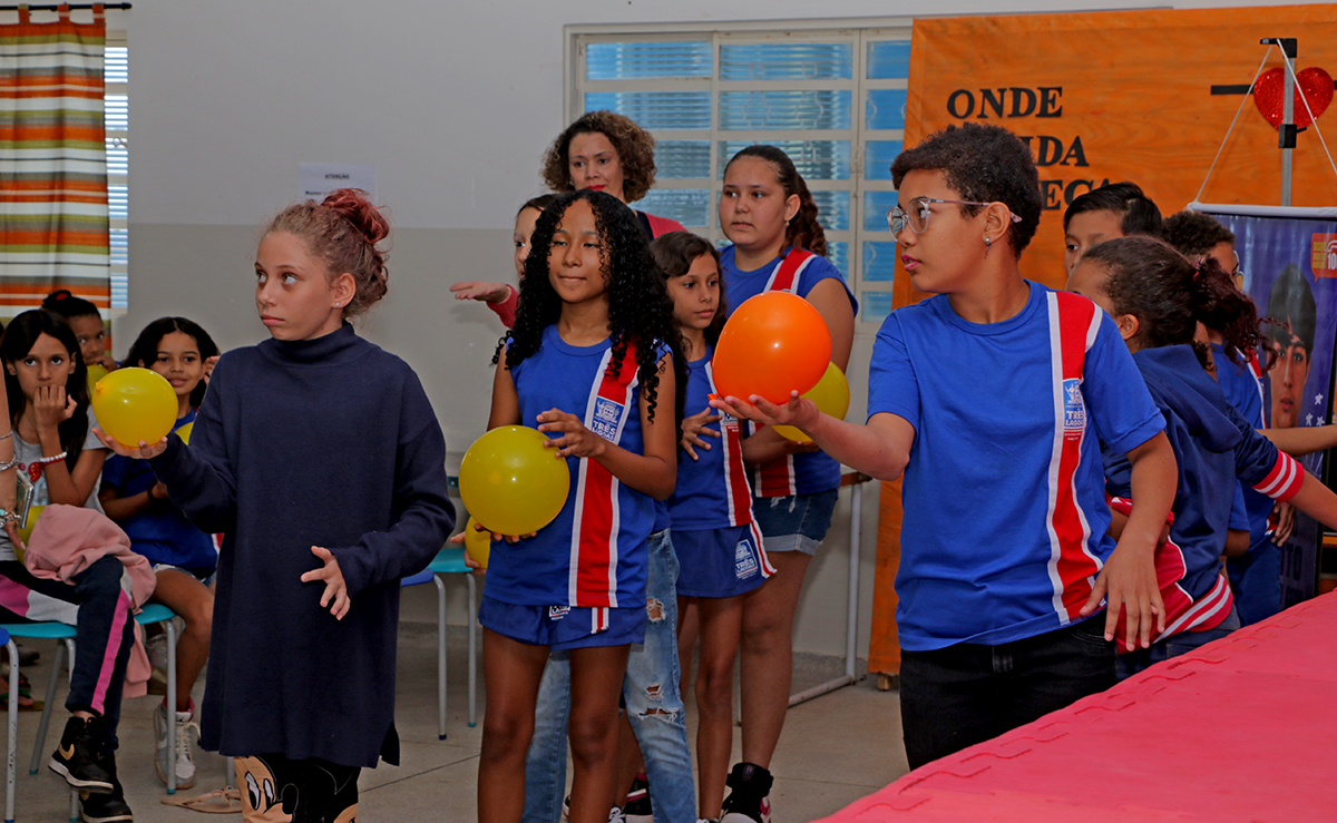 Equipe do CREAS leva palestra sobre combate ao abuso e exploração sexual de crianças e adolescentes aos alunos da E.M General Nelson