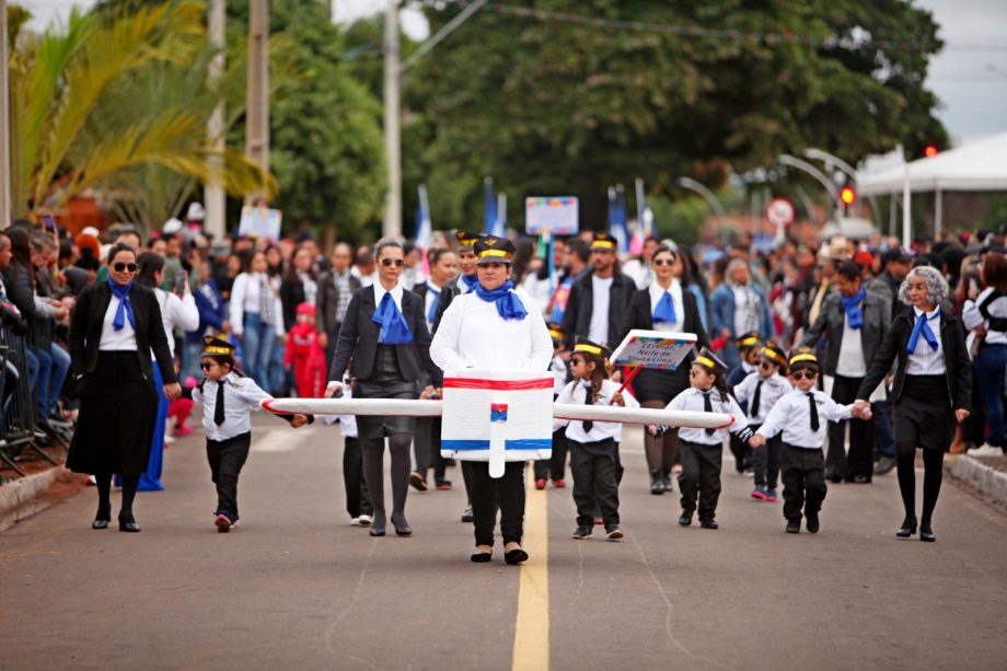 Desfile Cívico em comemoração aos 108 anos de Três Lagoas leva 6 mil pessoas para a Esplanada NOB