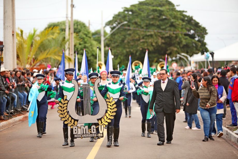 Desfile Cívico em comemoração aos 108 anos de Três Lagoas leva 6 mil pessoas para a Esplanada NOB