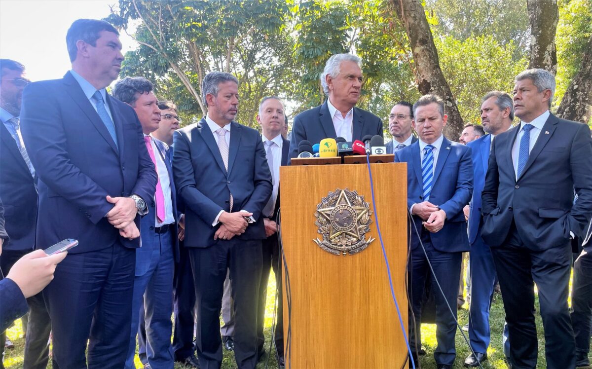 Reforma tributária: Riedel se reúne com presidente da Câmara e demais governadores para debater proposta Reforma tributária: Riedel se reúne com presidente da Câmara e demais governadores para debater proposta