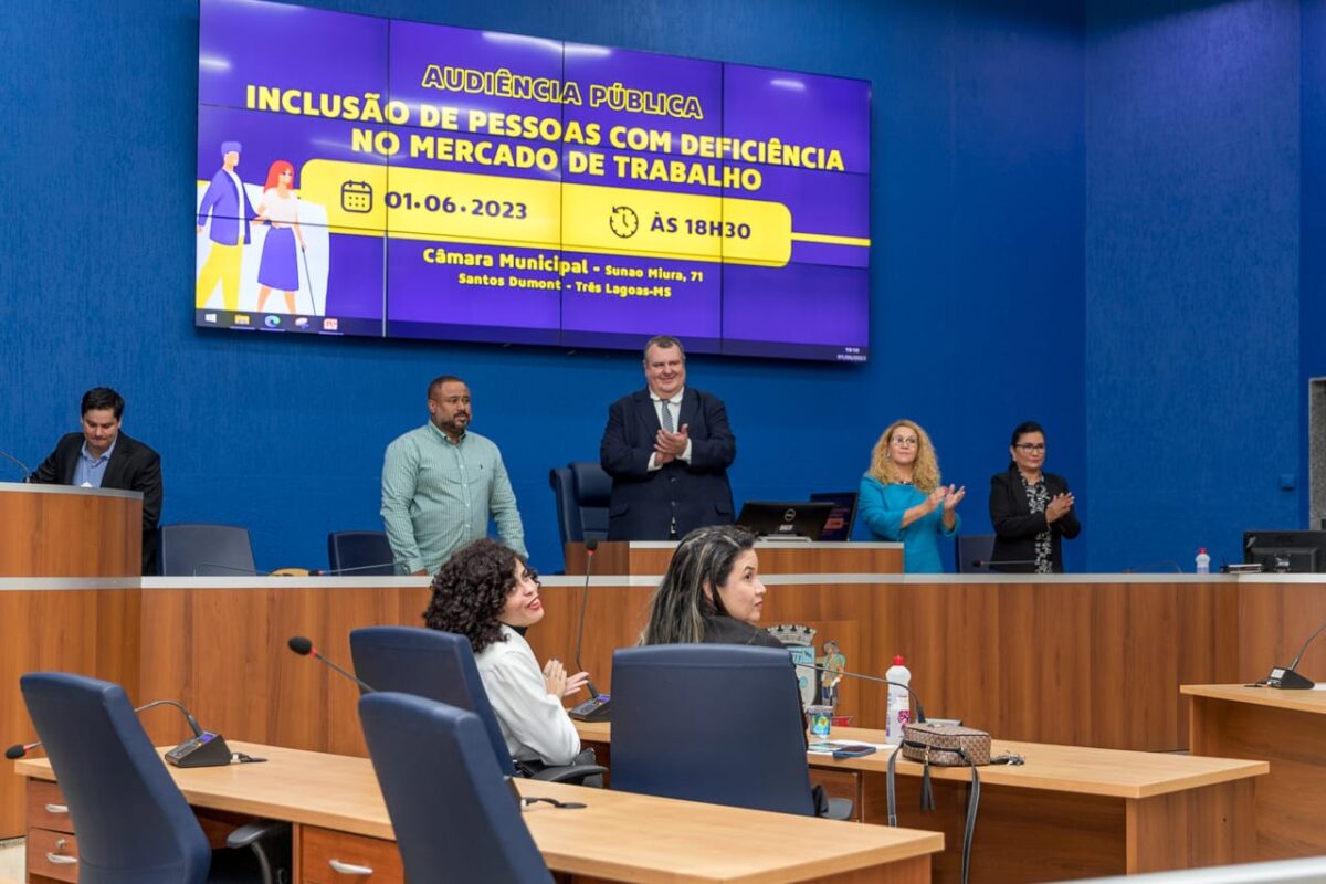 Mercado de trabalho e inclusão pautam audiência pública Mercado de trabalho e inclusão pautam audiência pública