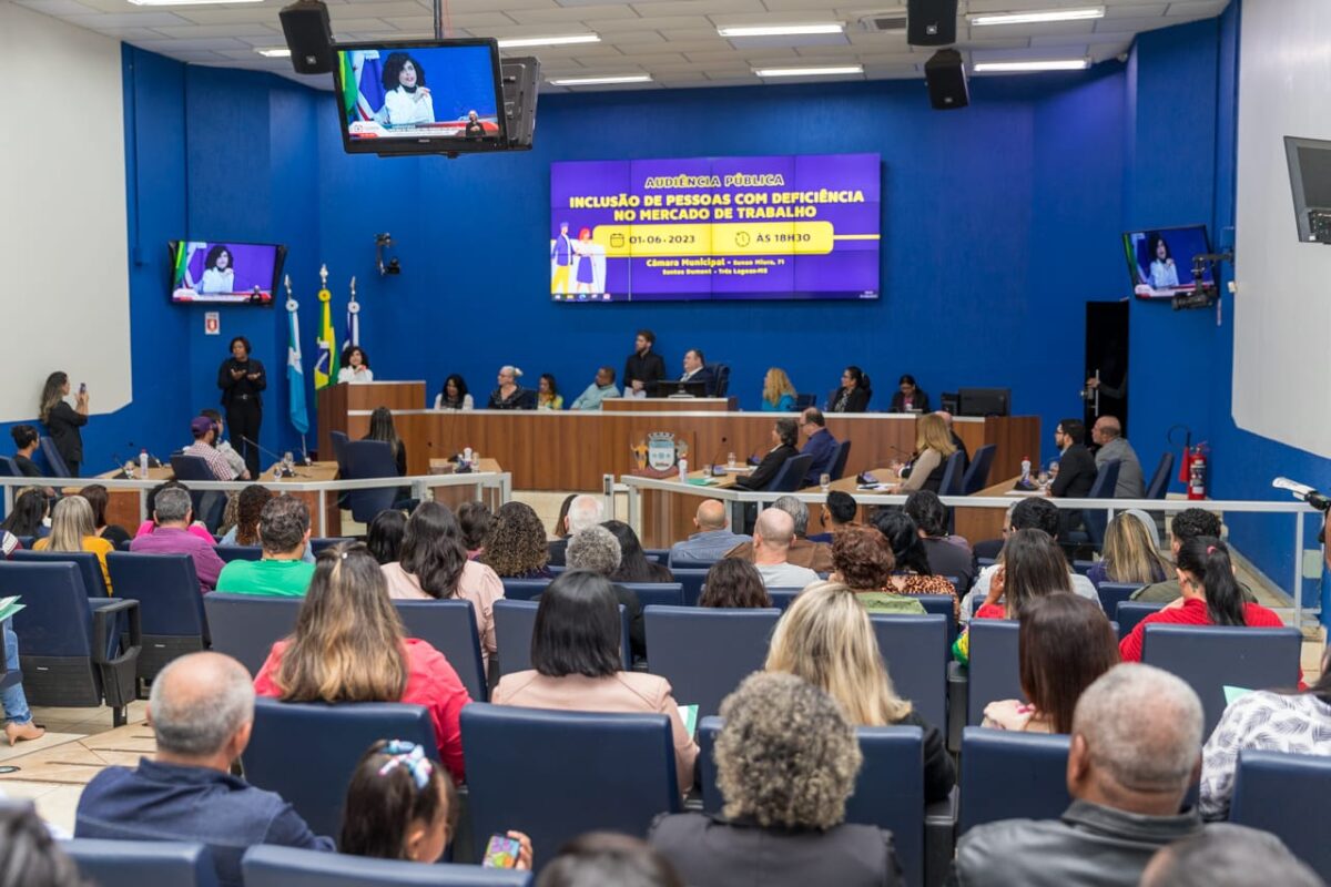 Mercado de trabalho e inclusão pautam audiência pública Mercado de trabalho e inclusão pautam audiência pública