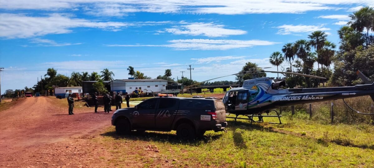 Durante Operação, DOF em Ação IV helicóptero presta socorro aéreo à vítima de acidente