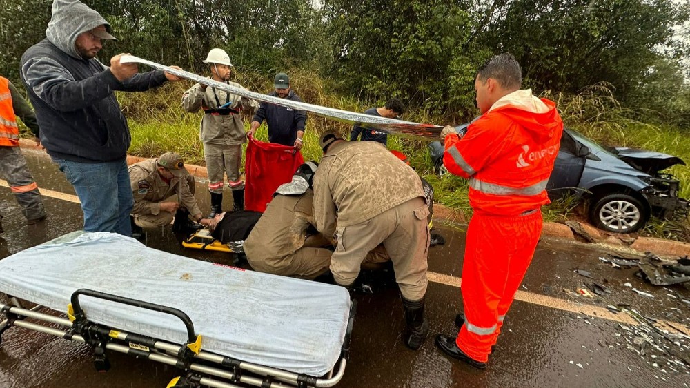 Acidente mata duas pessoas e deixa uma ferida na MS-395 em Bataguassu Acidente mata duas pessoas e deixa uma ferida na MS-395 em Bataguassu