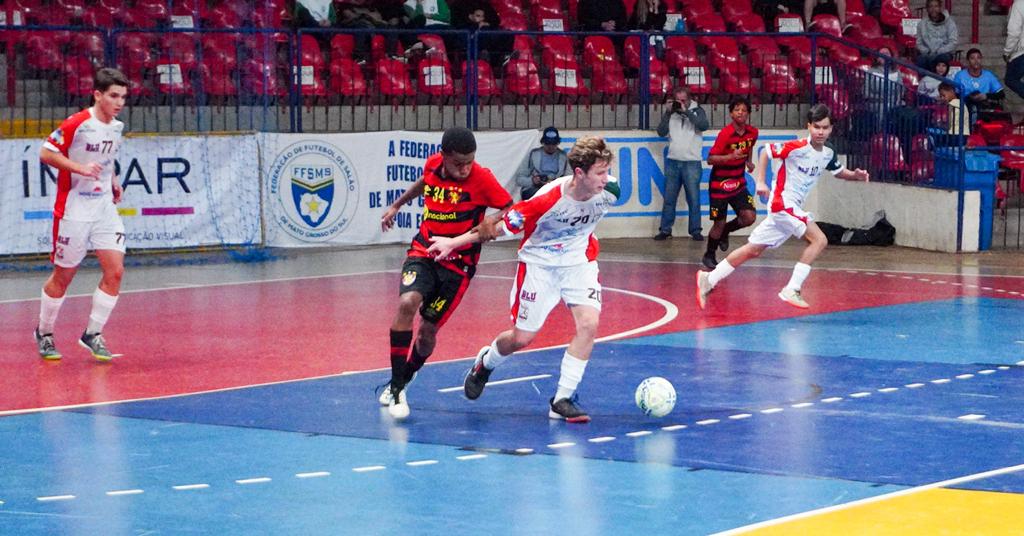 Em Campo Grande, equipe catarinense sagra-se bicampeã da Taça Brasil Sub-15 de futsal masculino