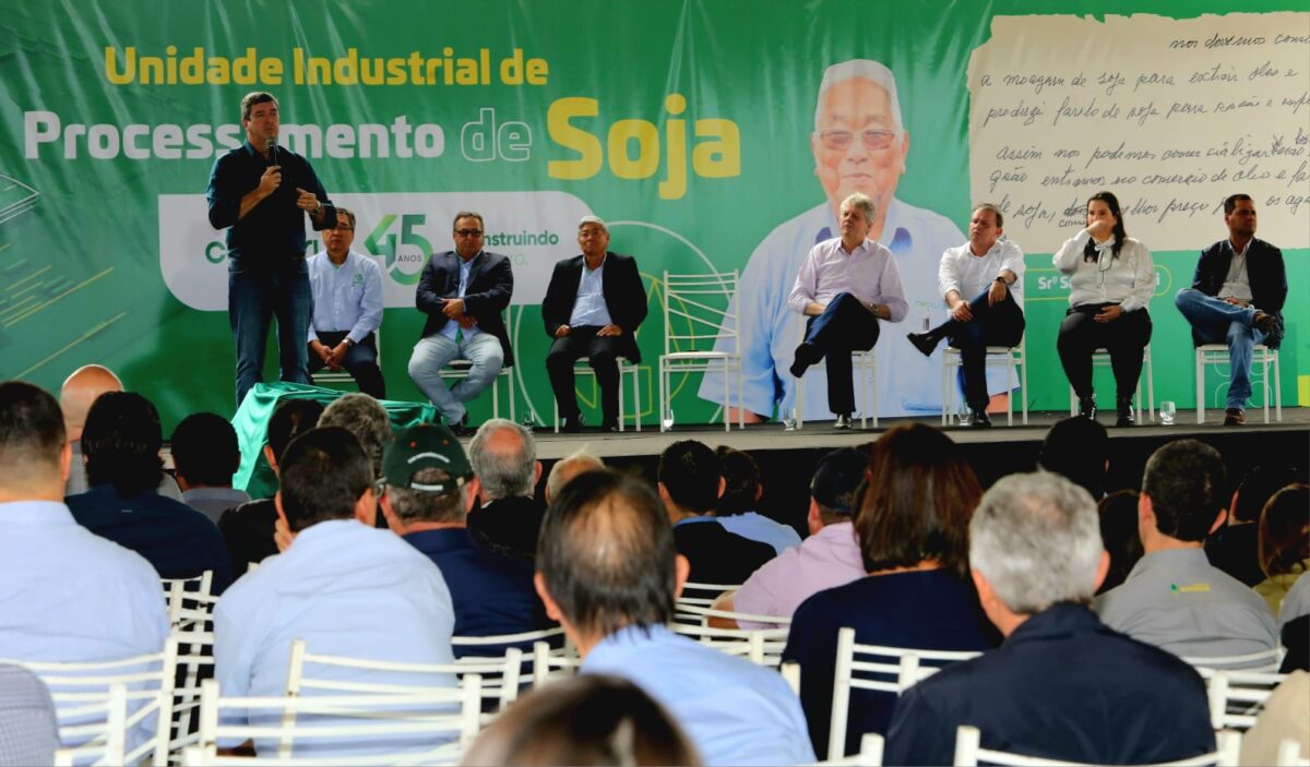 Com apoio do Governo de MS, indústria de R$ 1,5 bilhão reforça cadeia produtiva da soja em Naviraí
