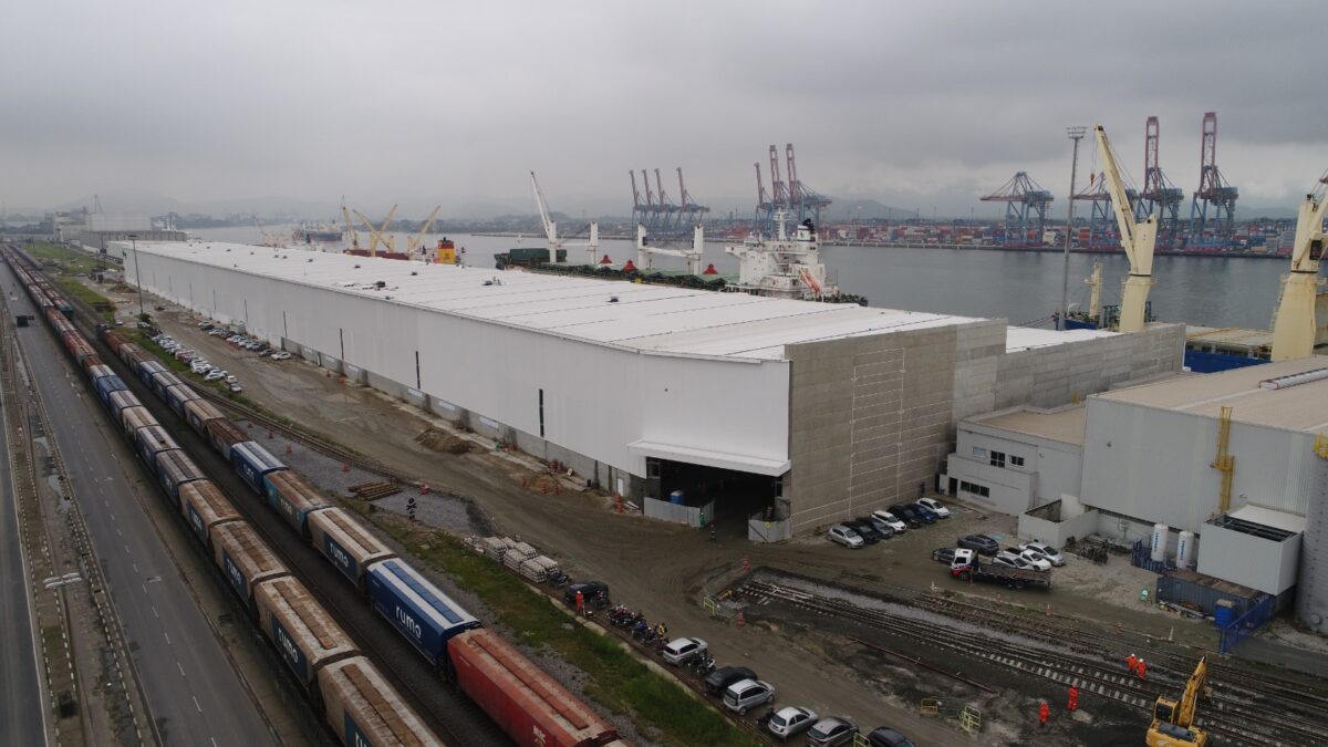 Eldorado Brasil inaugura novo terminal portuário multimodal em Santos