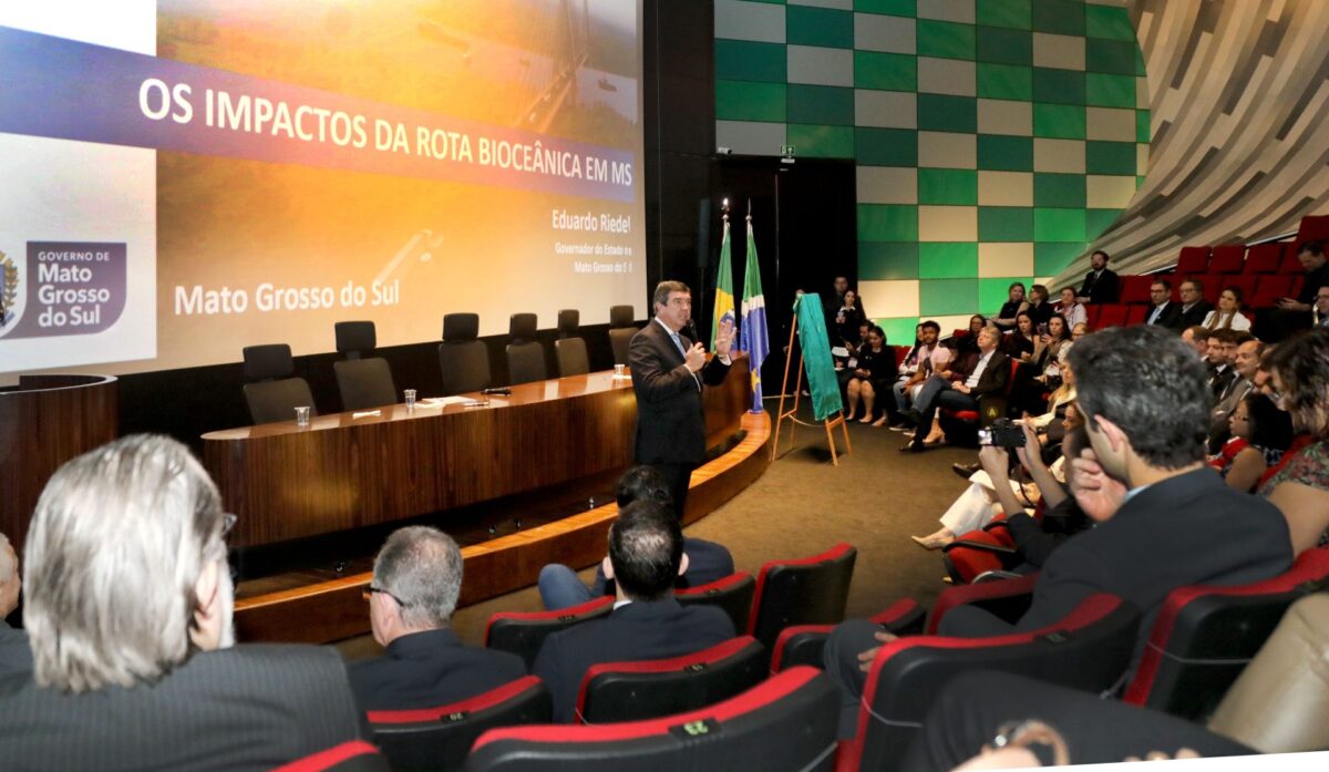 Crescimento econômico: Rota Bioceânica estará pronta em dois anos, avalia governador Crescimento econômico: Rota Bioceânica estará pronta em dois anos, avalia governador