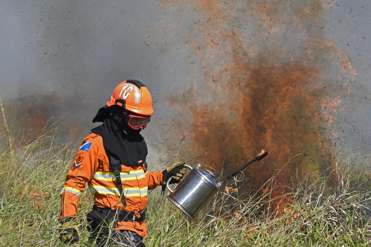 Ação integrada e treinamento contribuem para prevenção de incêndios florestais em MS Ação integrada e treinamento contribuem para prevenção de incêndios florestais em MS