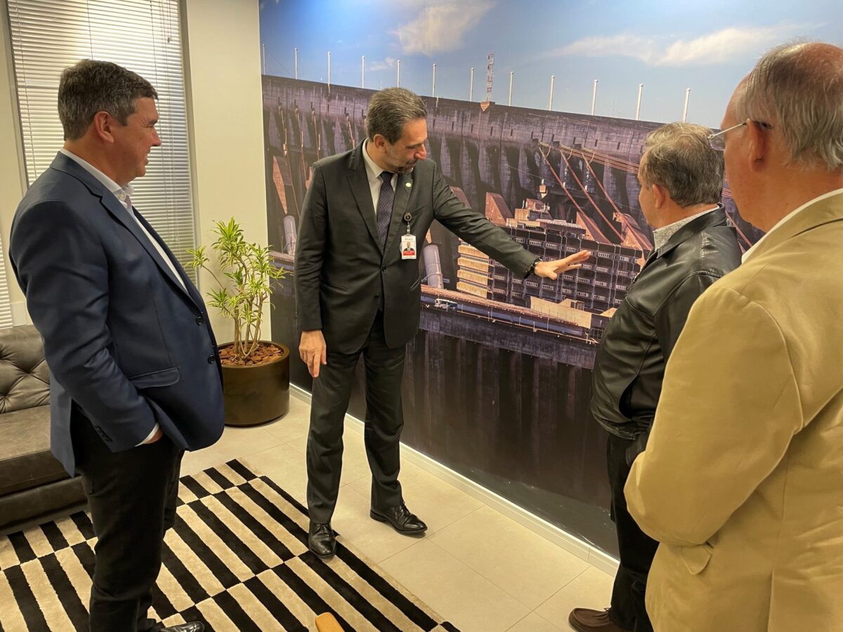 Itaipu amplia atuação em MS e governador discute novas parcerias e investimentos