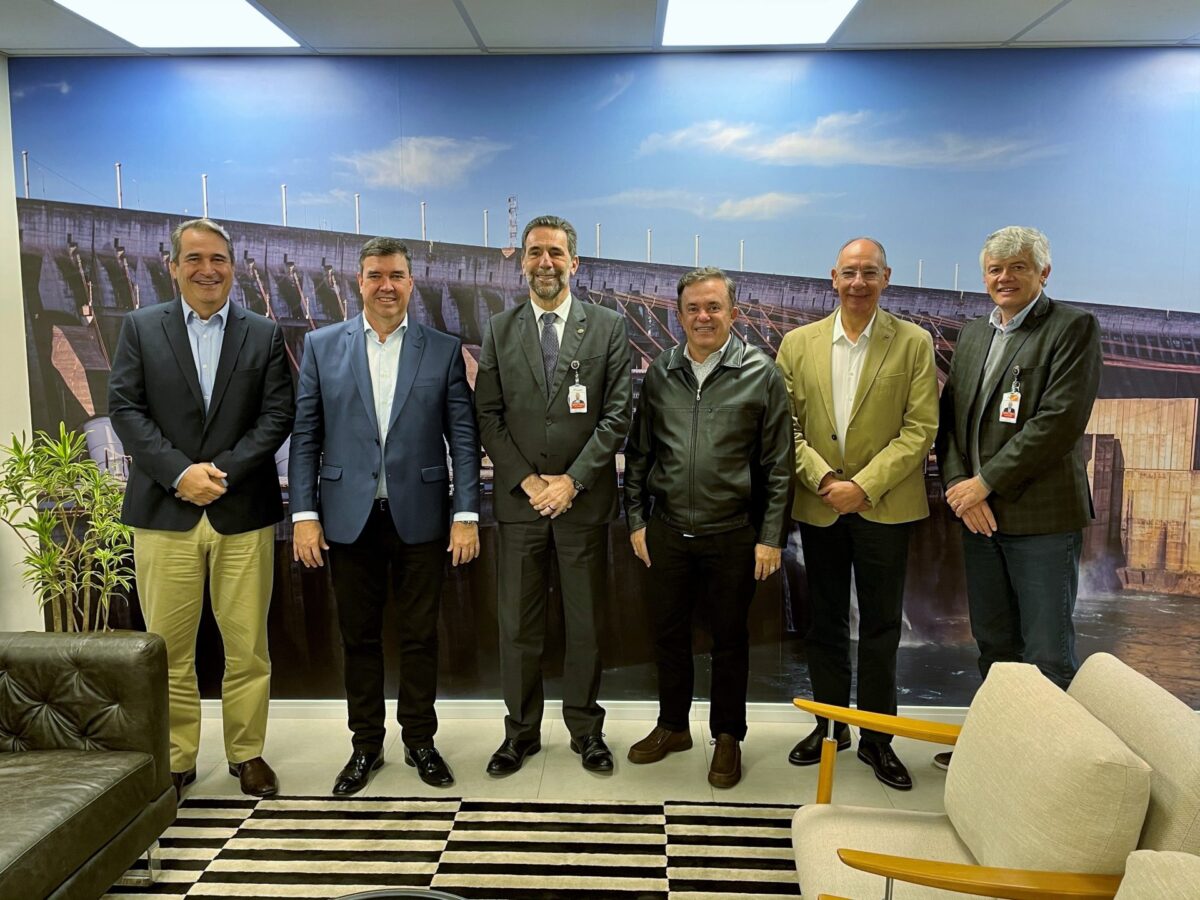 Itaipu amplia atuação em MS e governador discute novas parcerias e investimentos
