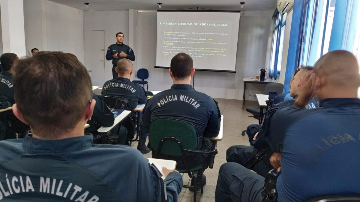 Pelotão de Trânsito do 2º Batalhão de Polícia Militar de Três Lagoas realizou Curso de Legislação de Trânsito