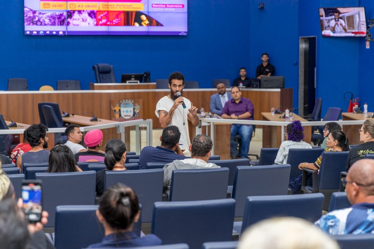 Fortalecimento da cultura local foi tema de audiência pública promovida na Câmara de Três Lagoas