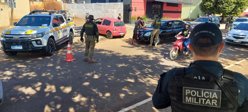 PM realiza Operação Ribas Segura com apoio do DETRAN