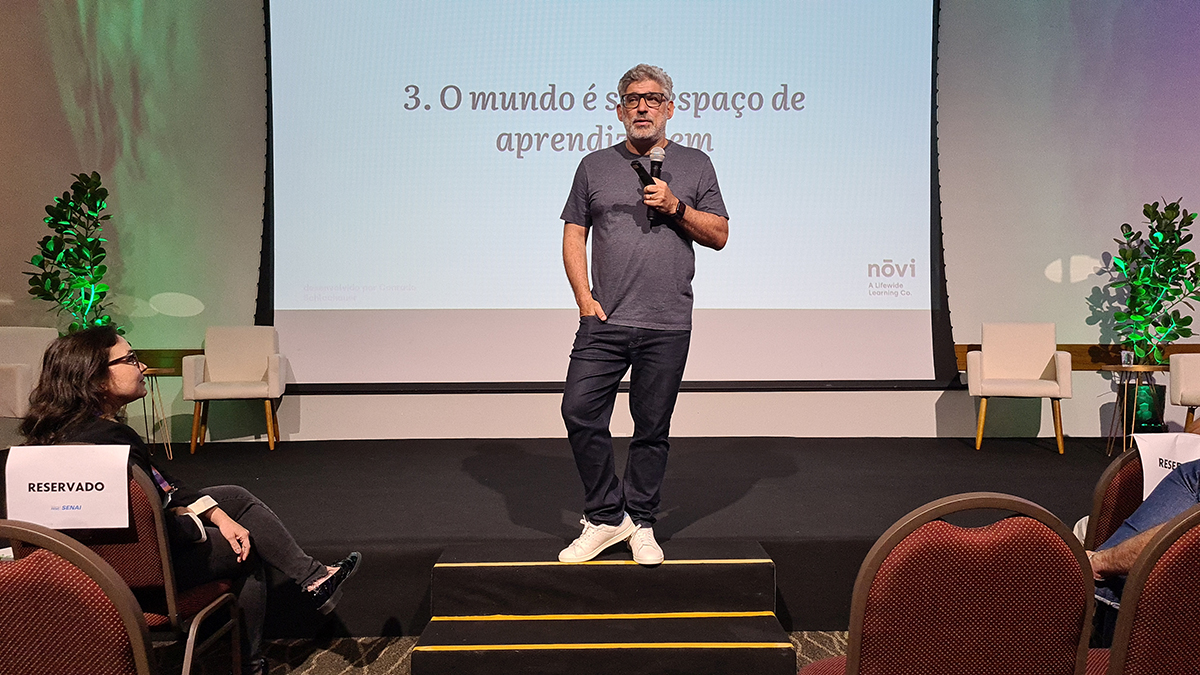 Imersão Senai: Palestrante fala sobre aprendizado ao longo da vida