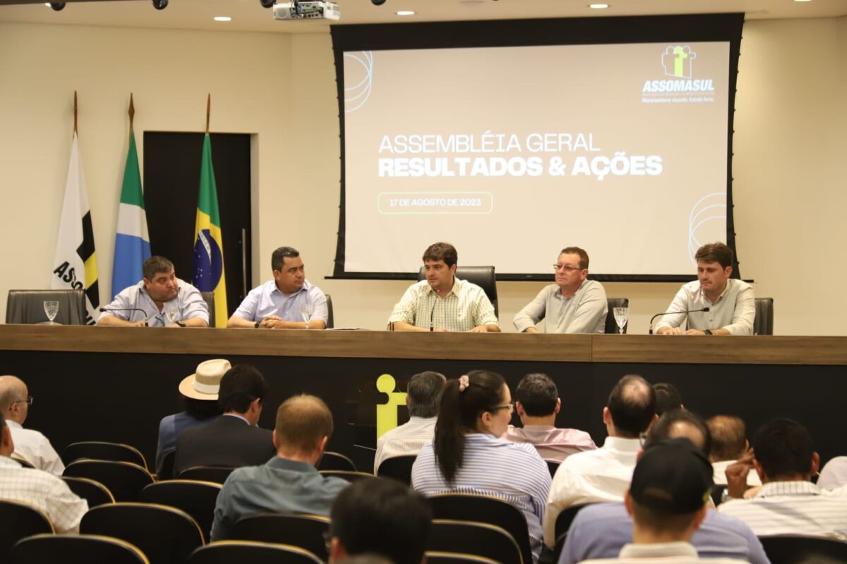 Em Campo Grande, prefeito de Bataguassu participa de Assembleia Geral da Assomasul Em Campo Grande, prefeito de Bataguassu participa de Assembleia Geral da Assomasul