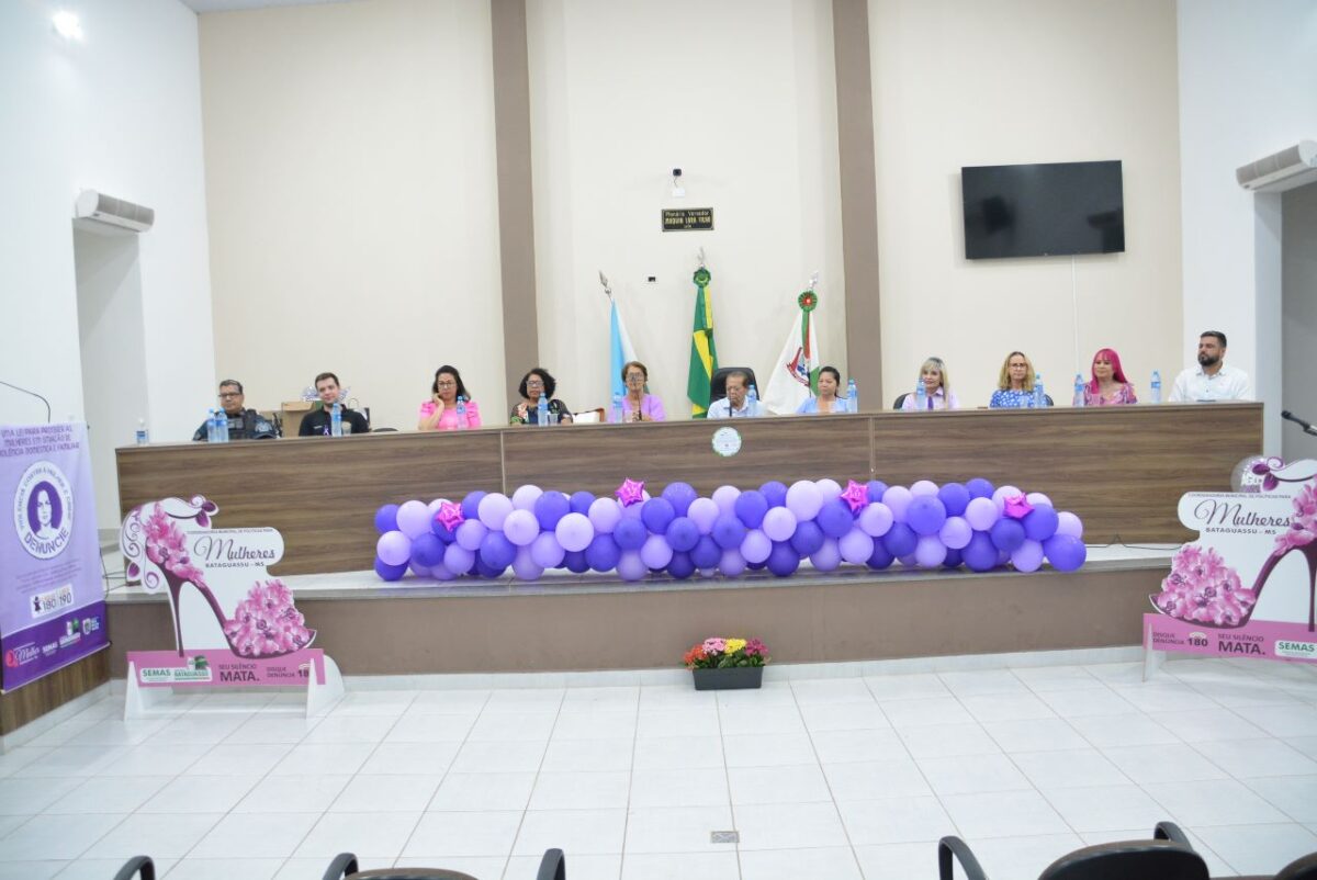 Campanha “Agosto Lilás” reforça conscientização pelo fim da violência contra a mulher em Bataguassu Campanha “Agosto Lilás” reforça conscientização pelo fim da violência contra a mulher em Bataguassu