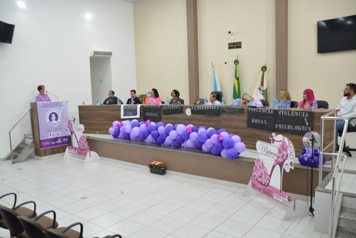 Campanha “Agosto Lilás” reforça conscientização pelo fim da violência contra a mulher em Bataguassu Campanha “Agosto Lilás” reforça conscientização pelo fim da violência contra a mulher em Bataguassu