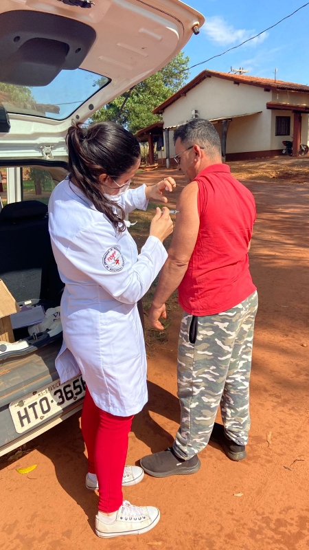 Debrasa, Córrego Azul e Jesuítas recebem a campanha Brasilândia Vacina Mais Debrasa, Córrego Azul e Jesuítas recebem a campanha Brasilândia Vacina Mais