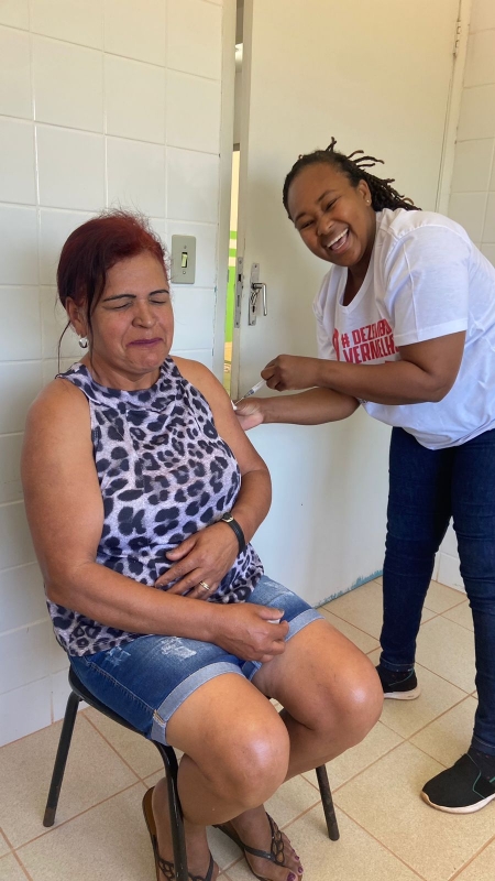 Debrasa, Córrego Azul e Jesuítas recebem a campanha Brasilândia Vacina Mais Debrasa, Córrego Azul e Jesuítas recebem a campanha Brasilândia Vacina Mais