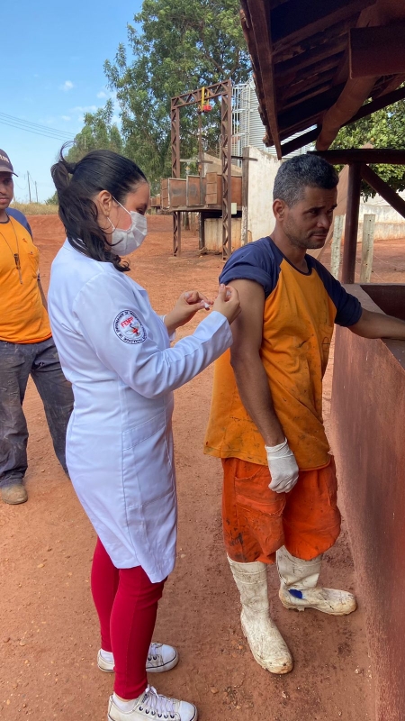 Debrasa, Córrego Azul e Jesuítas recebem a campanha Brasilândia Vacina Mais Debrasa, Córrego Azul e Jesuítas recebem a campanha Brasilândia Vacina Mais