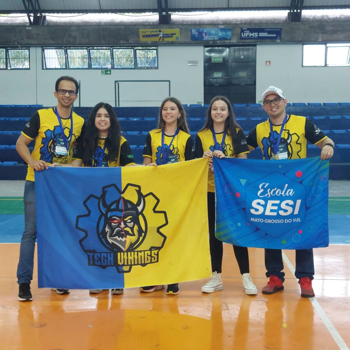Escola Sesi fatura ouro, prata e bronze na etapa regional da Olimpíada Brasileira de Robótica 2023