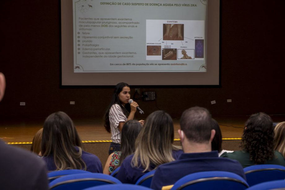 SMS promoveu treinamento sobre “Leishmaniose, Arboviroses e Doenças Agudas e Exantemáticas” para 312 servidores