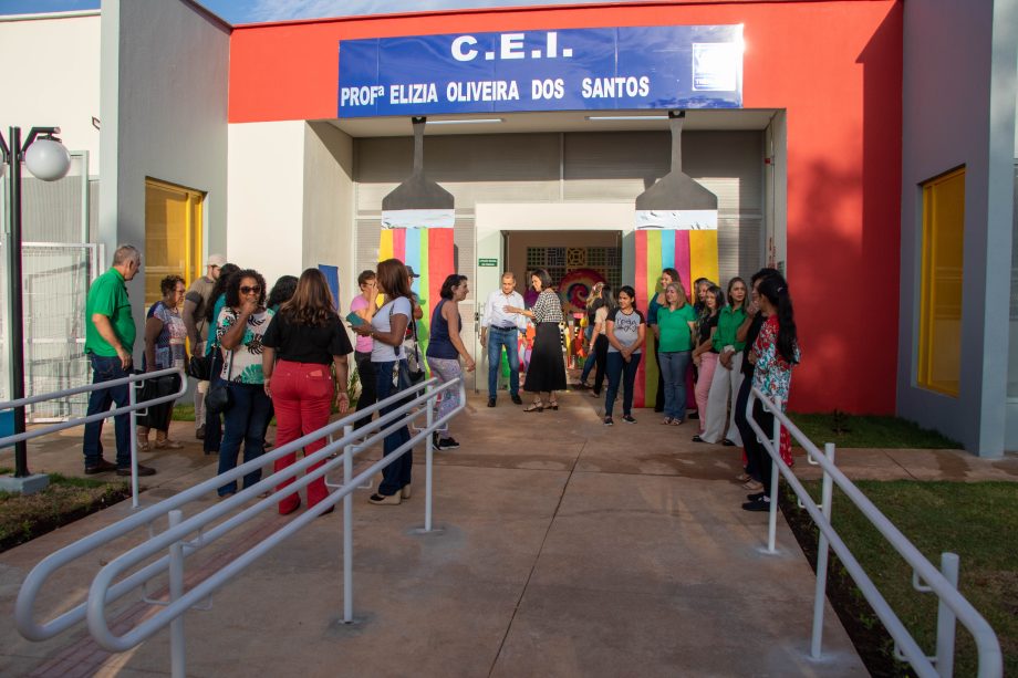 Novo prédio do CEI Santa Luzia é inaugurado e Unidade aumentará em 90% o número de vagas
