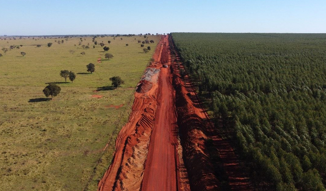 Obra de pavimentação de rodovia em Três Lagoas tem 10 equipes de trabalho