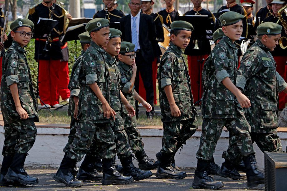 Pelotão Mirim celebra 25 anos em cerimônia do Dia do Soltado