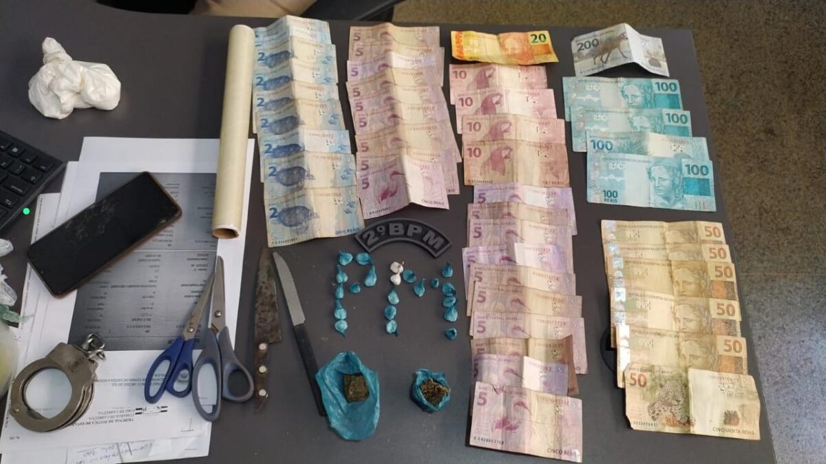 Polícia Militar de Selvíria prende três pessoas por furto e tráfico de drogas