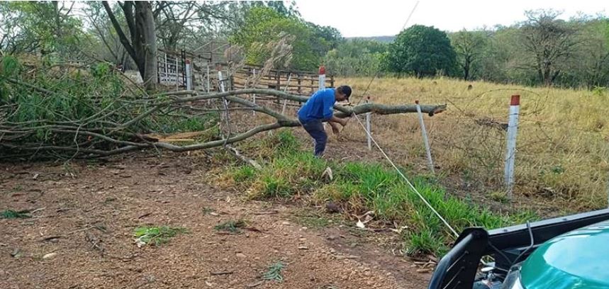 Forte chuva provoca estragos em Ilha Solteira Forte chuva provoca estragos em Ilha Solteira