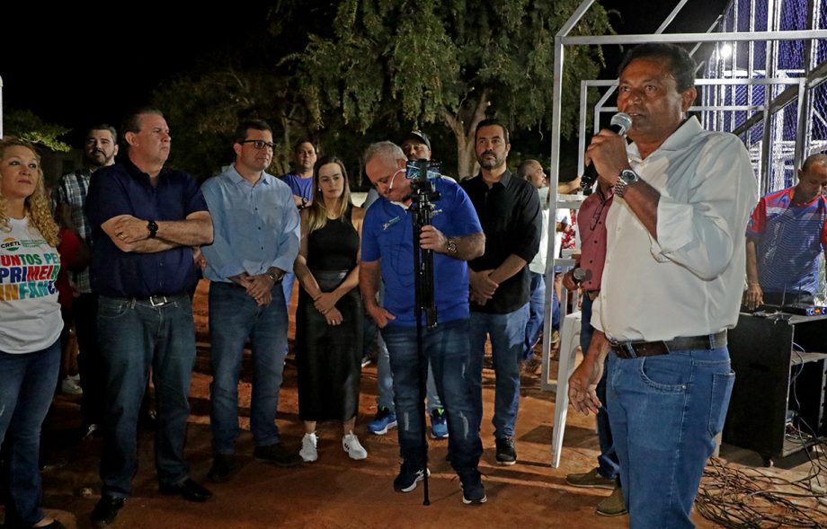 Prefeito Angelo Guerreiro inaugura a 1ª Arena MS Bom de Bola de Três Lagoas no bairro Vila Piloto Prefeito Angelo Guerreiro inaugura a 1ª Arena MS Bom de Bola de Três Lagoas no bairro Vila Piloto