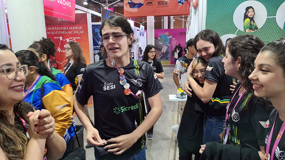 MS mostra evolução no último dia do Festival Sesi de Robótica Off-Season no RJ