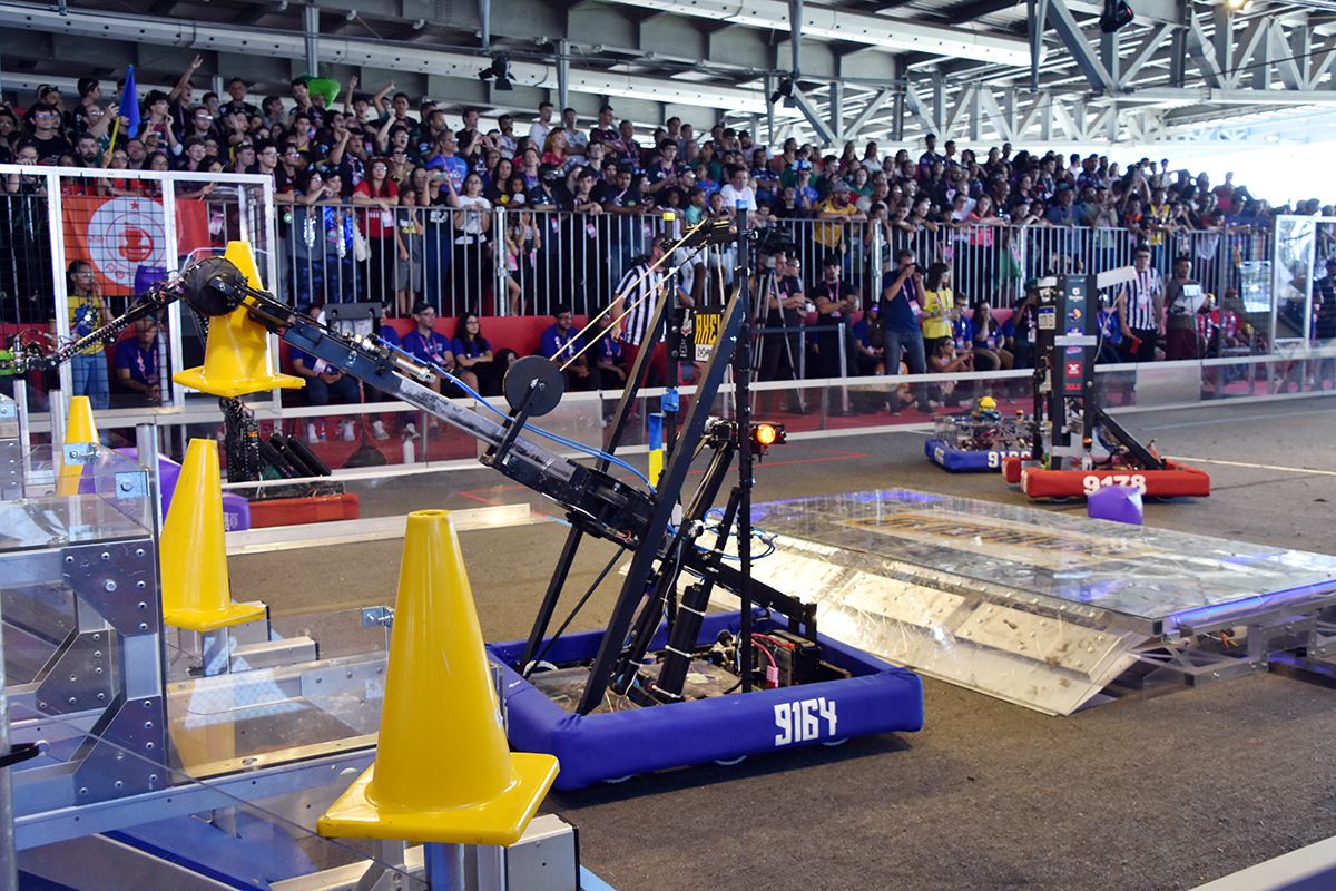 MS mostra evolução no último dia do Festival Sesi de Robótica Off-Season no RJ