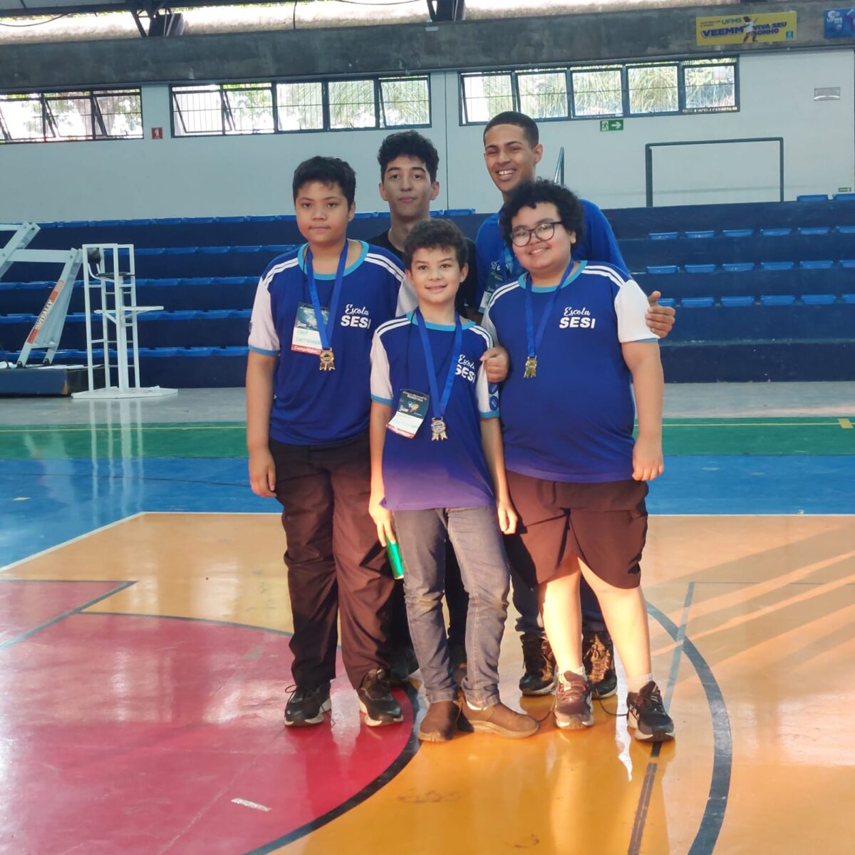 Escola Sesi fatura ouro, prata e bronze na etapa regional da Olimpíada Brasileira de Robótica 2023