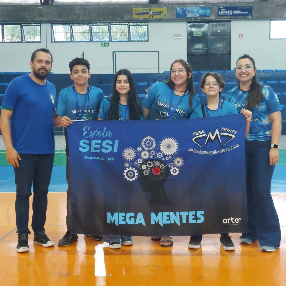 Escola Sesi fatura ouro, prata e bronze na etapa regional da Olimpíada Brasileira de Robótica 2023