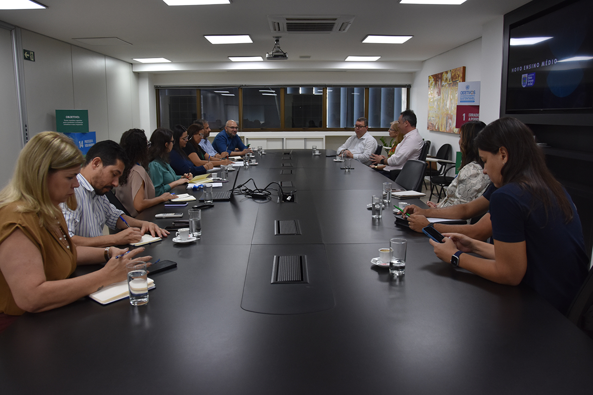 Senai e Governo do Estado realizam primeira reunião para traçar estratégias na educação
