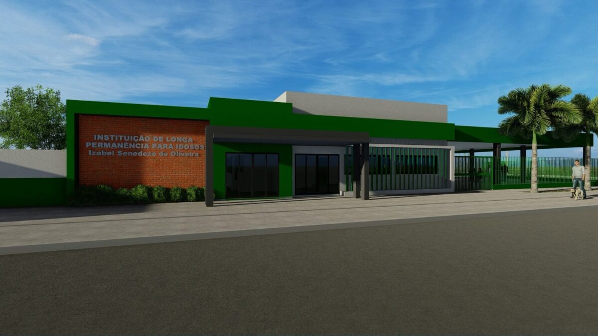 Prefeito de Brasilândia assina Ordem de Serviço para o início da obra de construção do prédio do Instituto de Longa Permanência da Pessoa Idosa (ILPI)