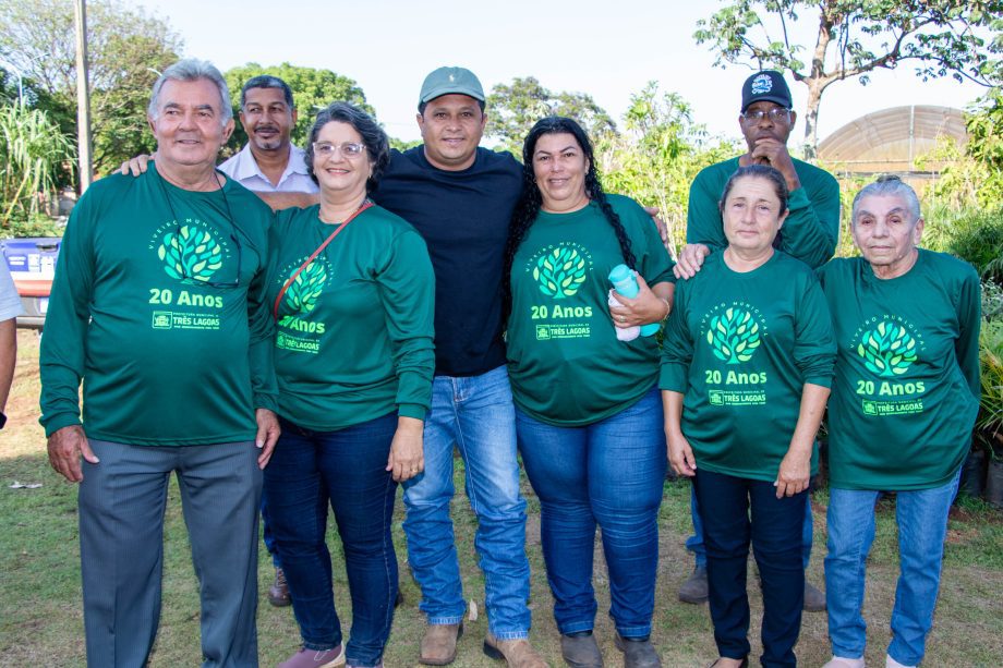 Equipe do Viveiro Municipal de Mudas realiza homenagens e comemora os 20 anos do serviço