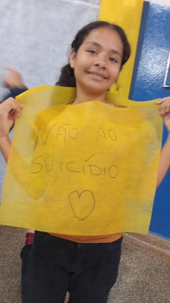 Ações do Setembro Amarelo chegam aos idosos e crianças atendidas pela Assistência Social de Ribas Ações do Setembro Amarelo chegam aos idosos e crianças atendidas pela Assistência Social de Ribas