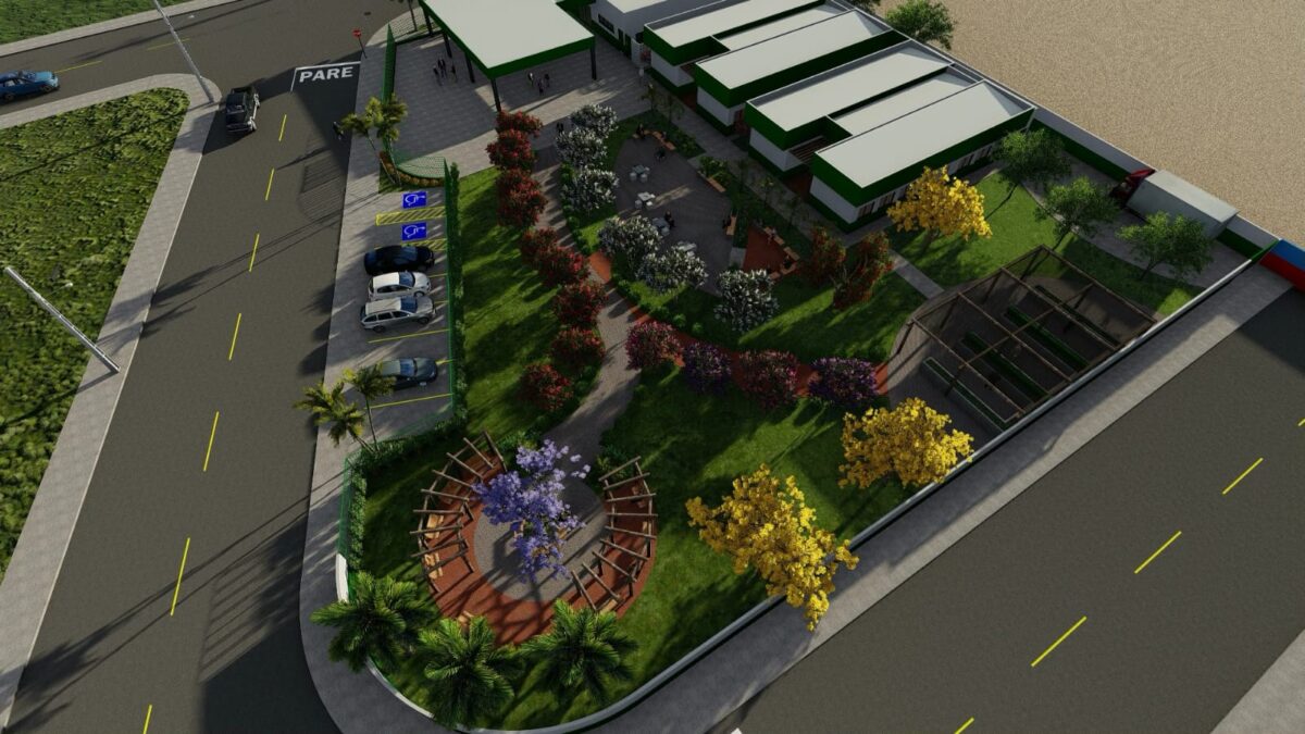 Prefeito de Brasilândia assina Ordem de Serviço para o início da obra de construção do prédio do Instituto de Longa Permanência da Pessoa Idosa (ILPI)