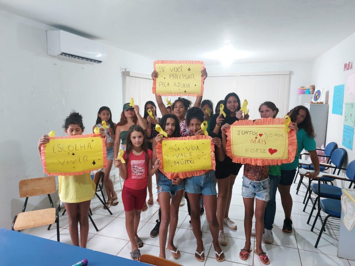 Ações do Setembro Amarelo chegam aos idosos e crianças atendidas pela Assistência Social de Ribas Ações do Setembro Amarelo chegam aos idosos e crianças atendidas pela Assistência Social de Ribas